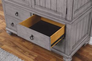 Flexsteel Plymouth Armoire Cabinet Drawer Detail