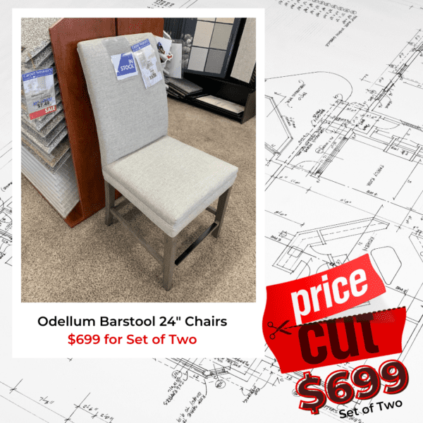 Odellum Barstool Chairs $699 Set