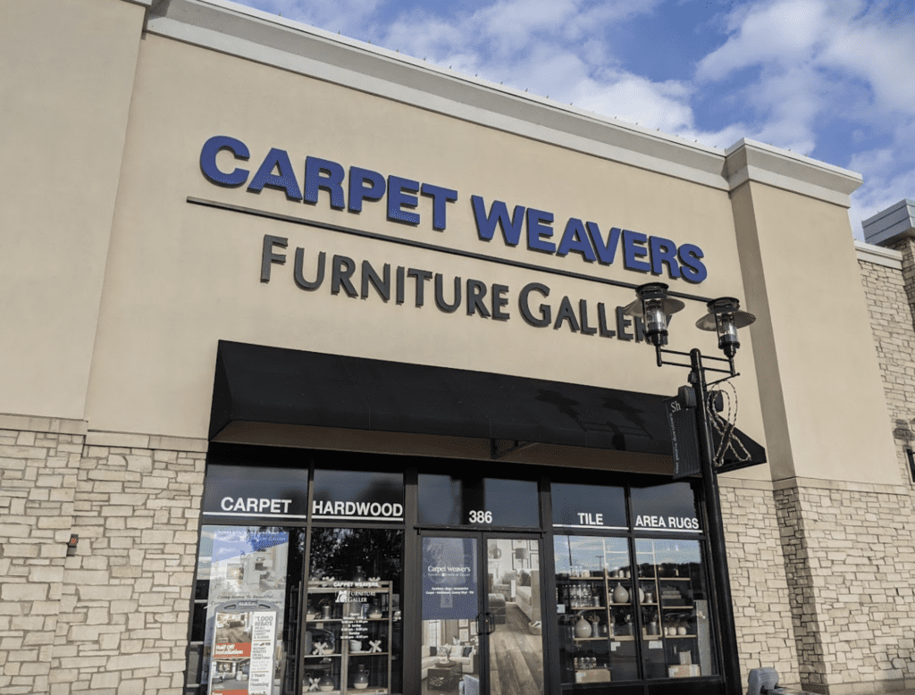 Carpet Weaver's Storefront East Peoria, Illinois