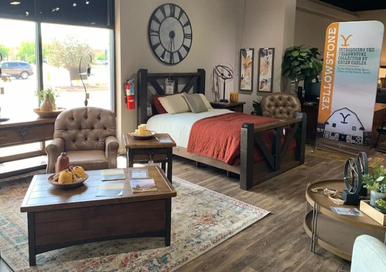 Yellowstone Furniture shown in Carpet Weaver's Showroom