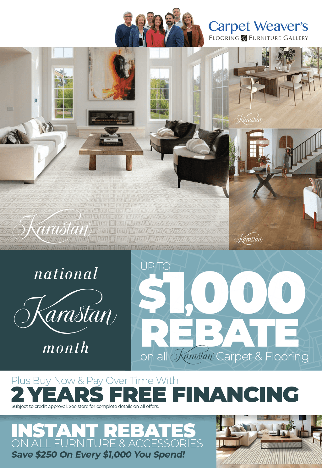 National Karastan Month Sale Flyer