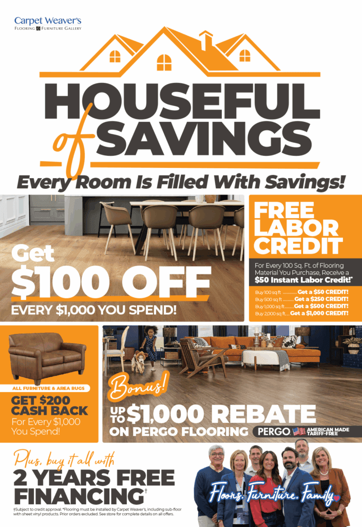 Houseful of Savings Sale Flyer