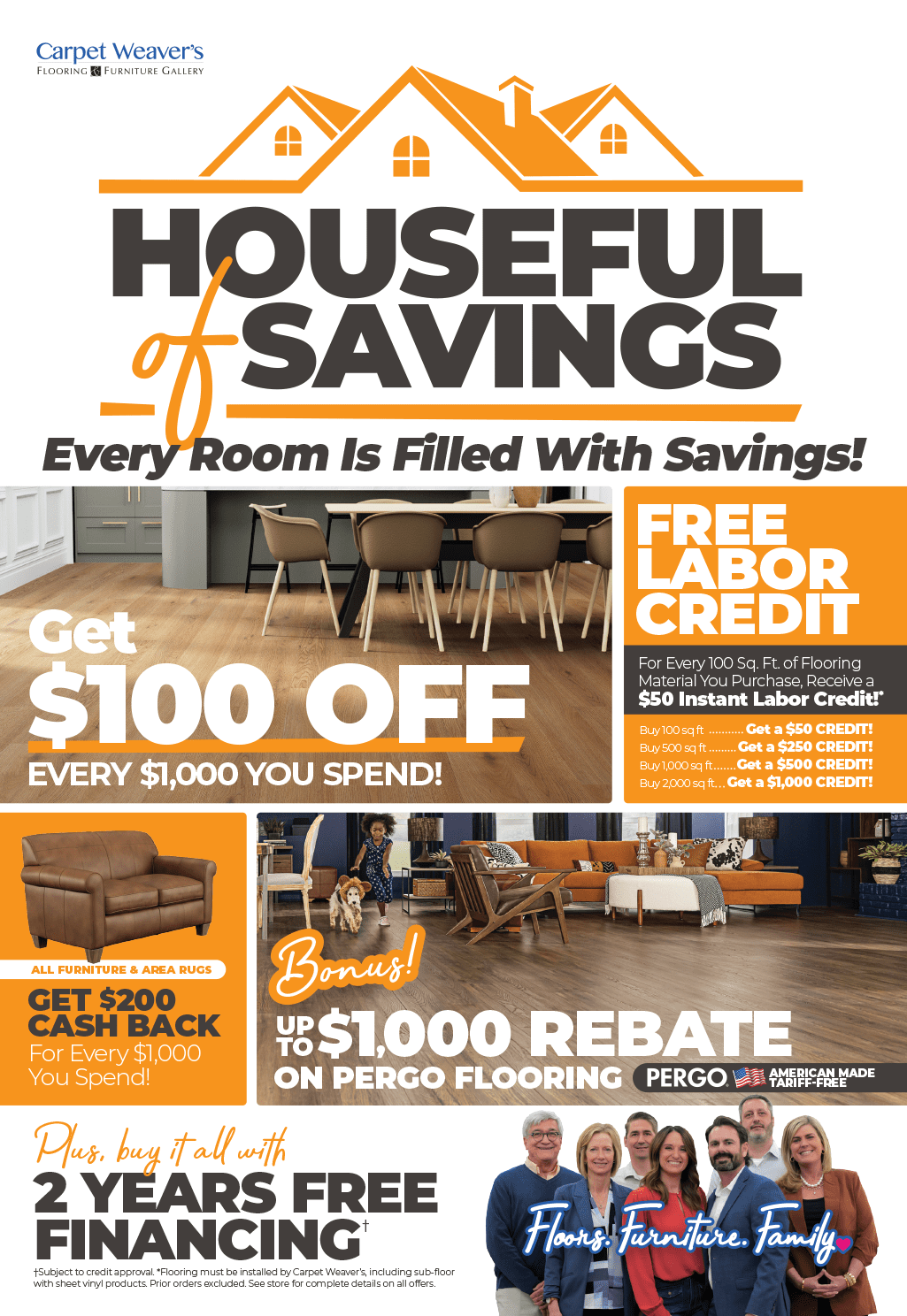 Houseful of Savings Sale Flyer