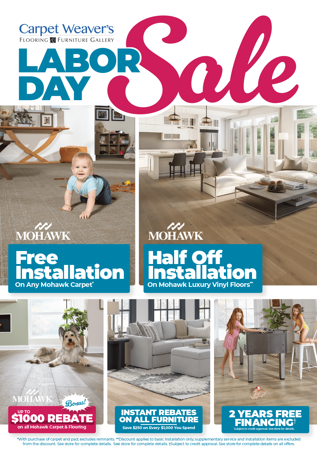 Labor Day Sale Flyer