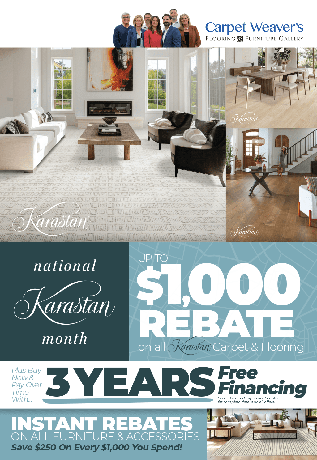 National Karastan Month Sale Flyer