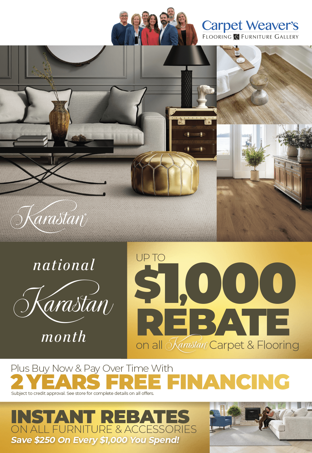 National Karastan Month Sale Flyer