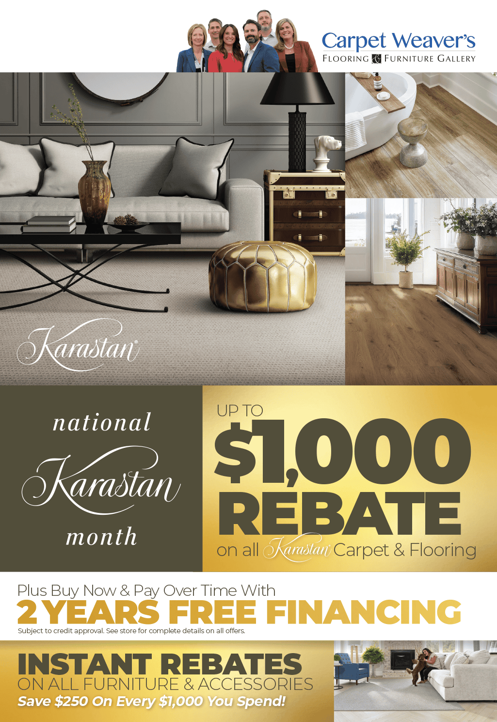 National Karastan Month Sale Flyer